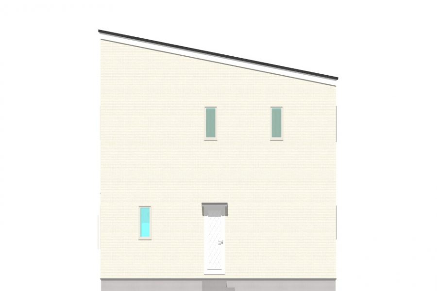 北面（立面図）