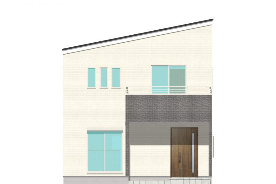 南面（立面図）