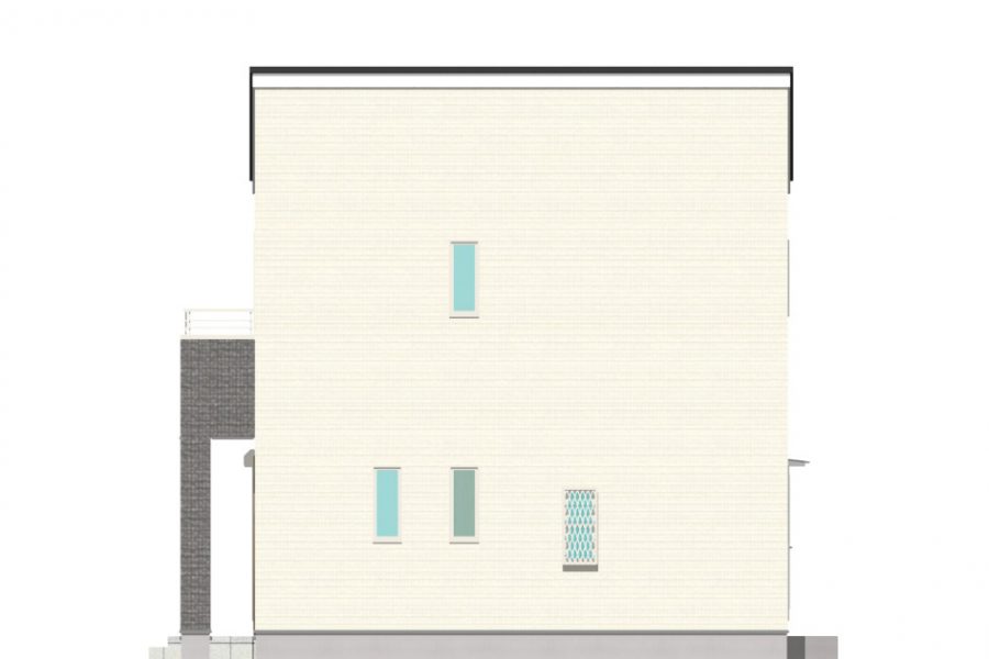 東面（立面図）
