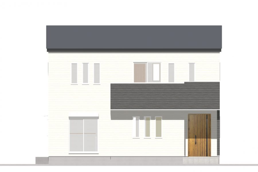 南面（立面図）