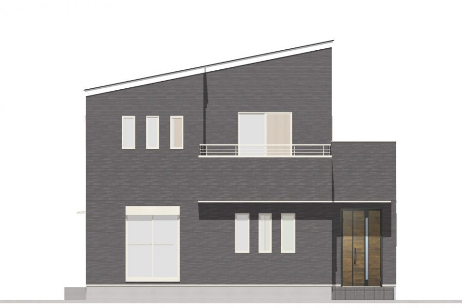 南面（立面図）