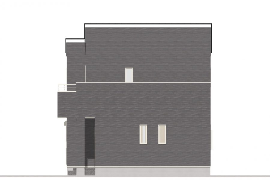 東面（立面図）