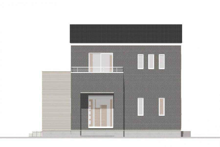 南面（立面図）