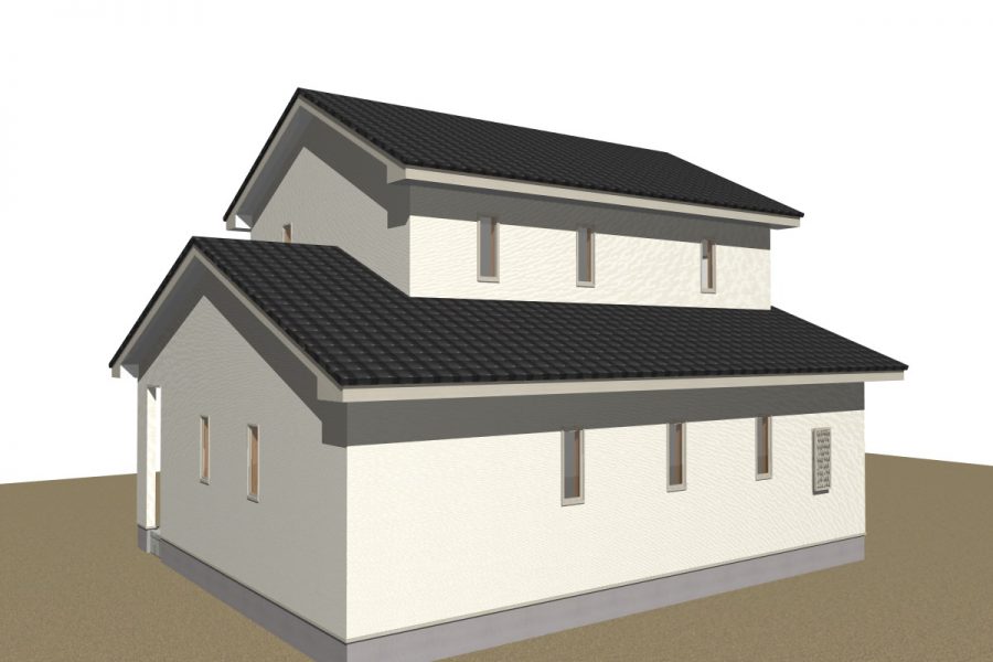 パース図　北東面