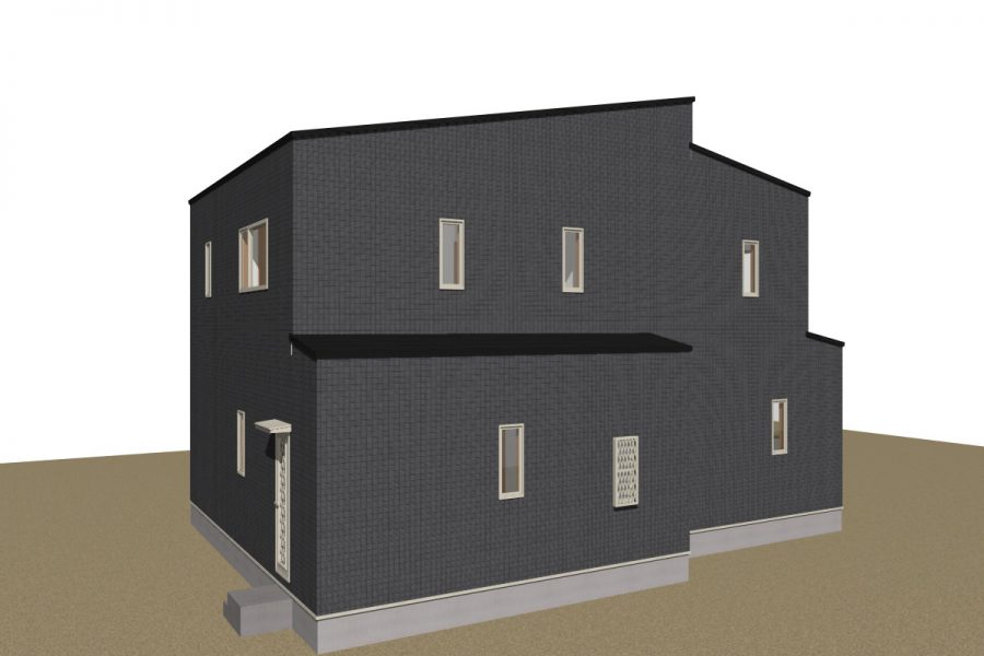 パース図　北東面
