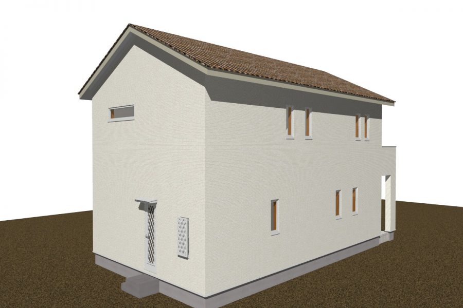 パース図　北東面