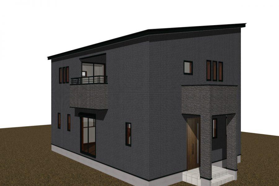 パース図　南東面