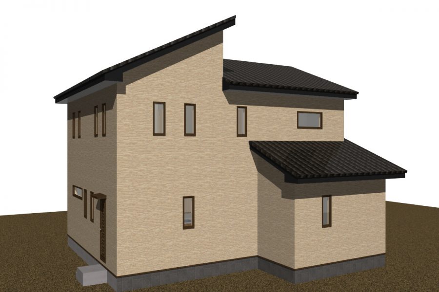 パース図　北東面