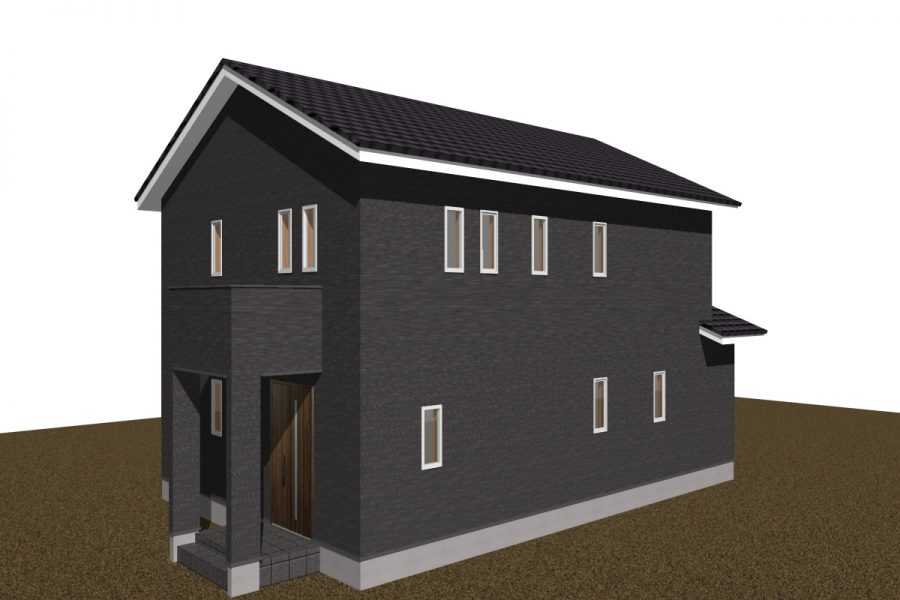 パース図　北東面