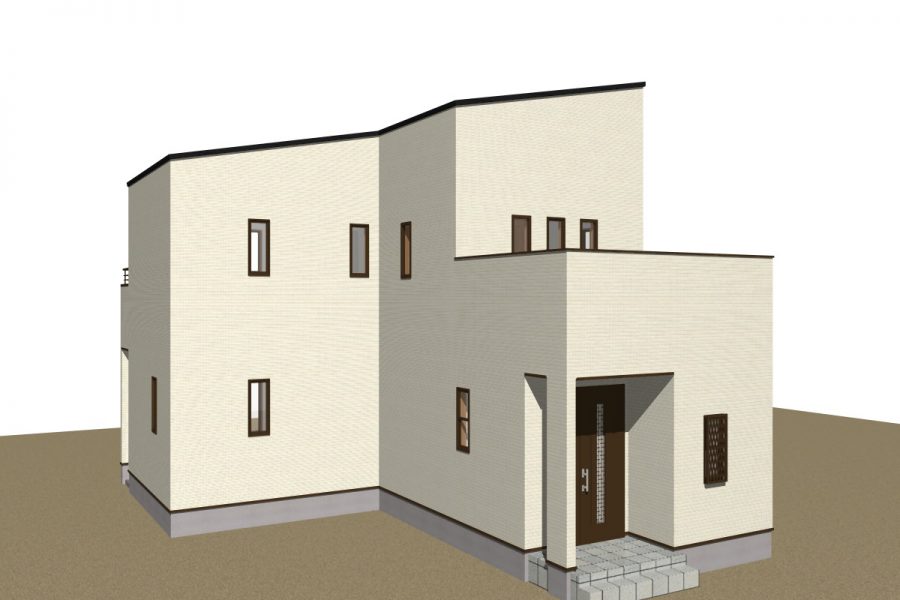パース図　北東面