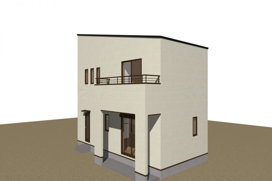 パース図　南東面