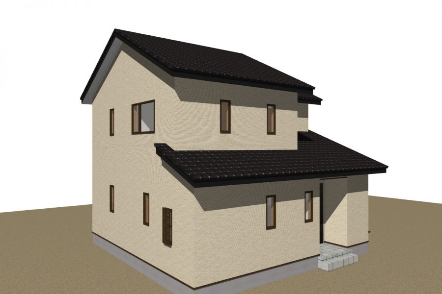 パース図　北東面