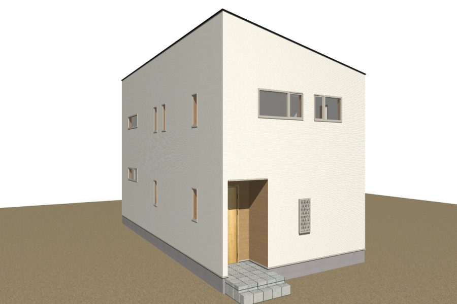 パース図　北東面