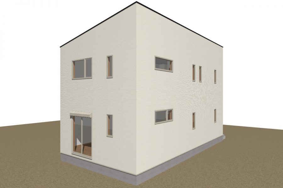 パース図　南東面