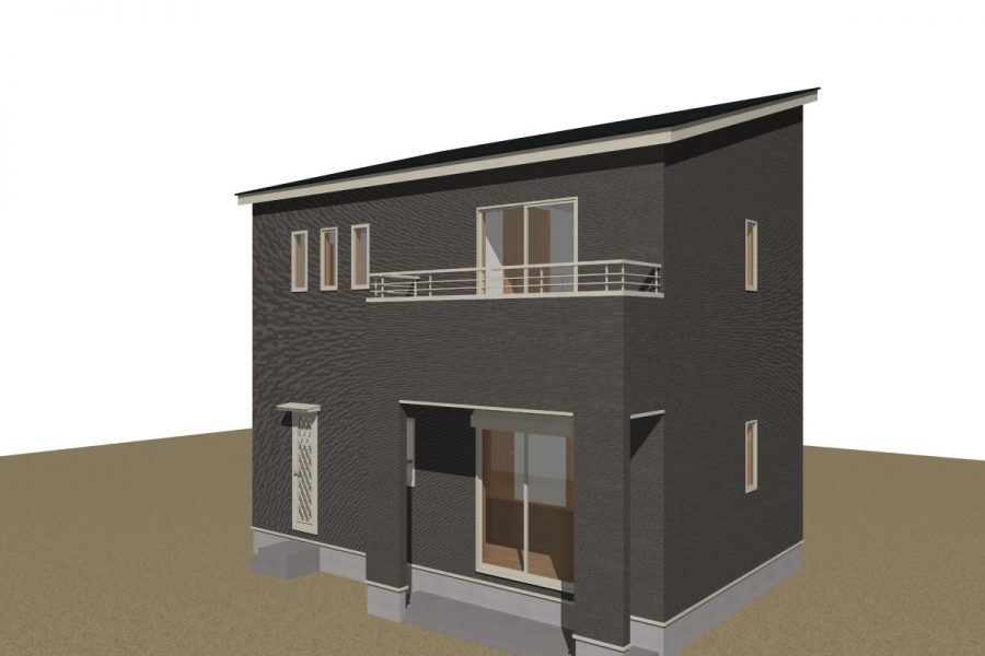 パース図　南東面