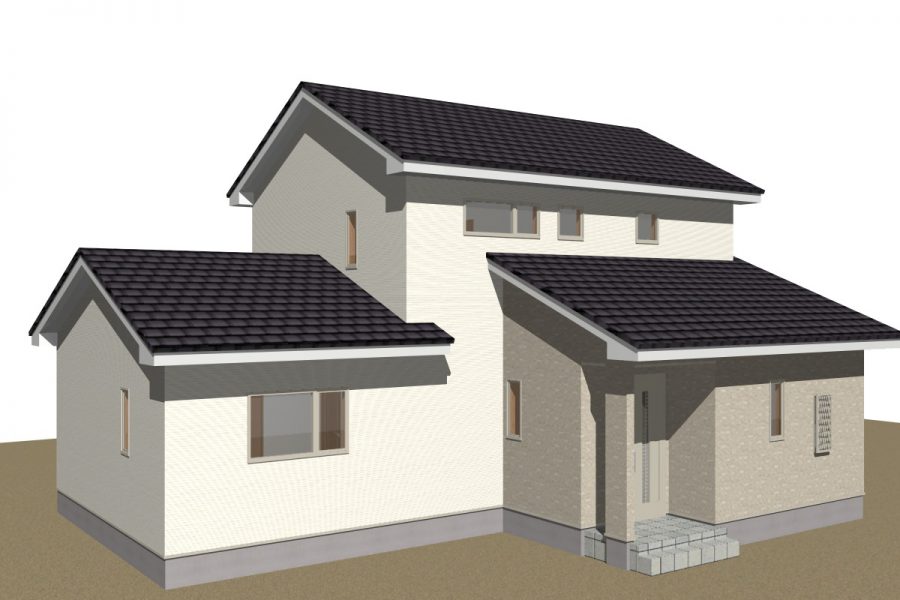 パース図　北東面