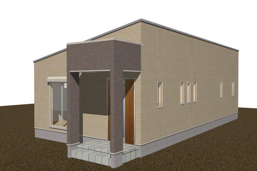 パース図　南東面