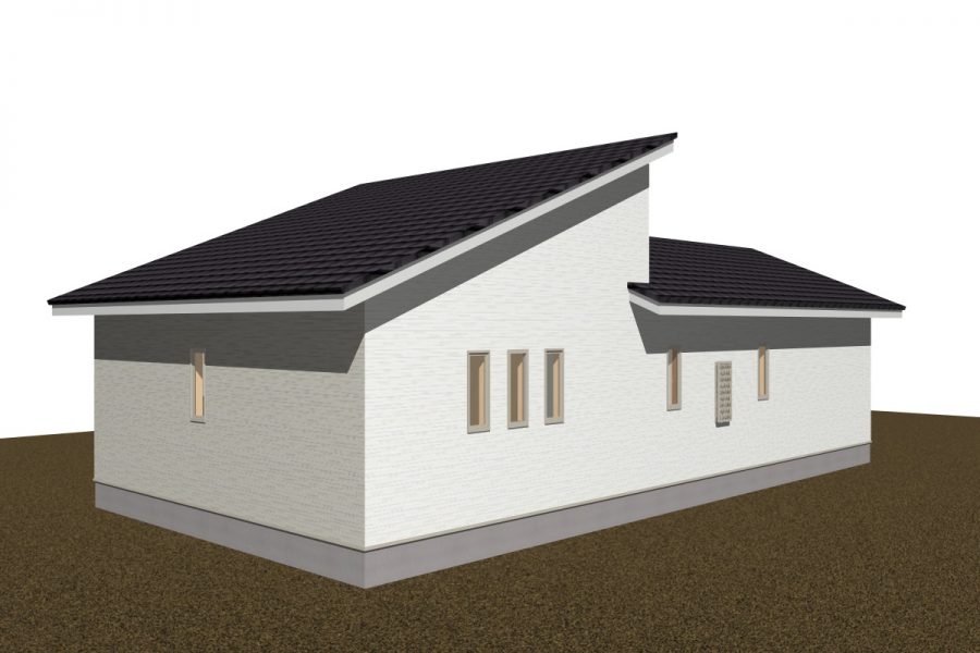 パース図　北東面