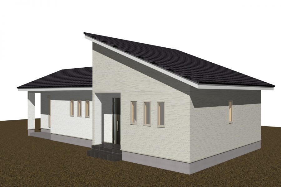 パース図　南東面