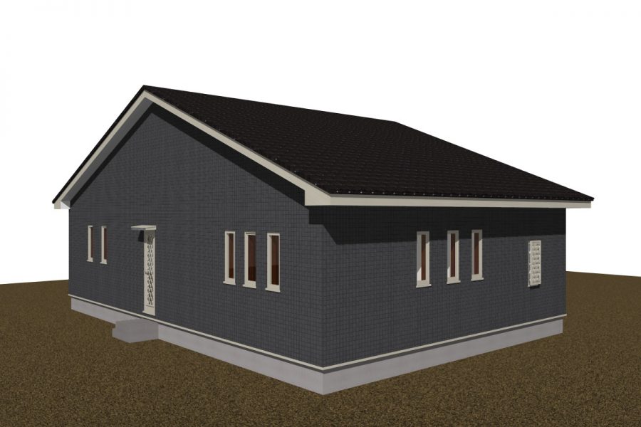 パース図　北東面