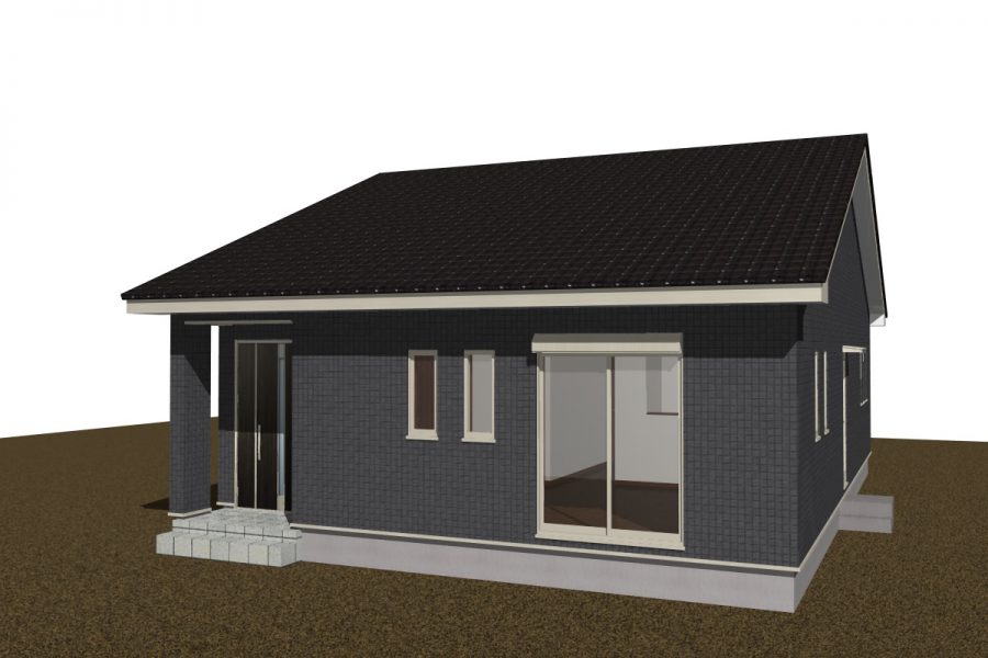 パース図　南東面