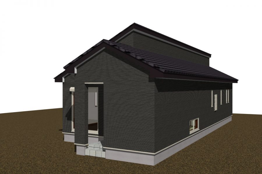 パース図　北東面