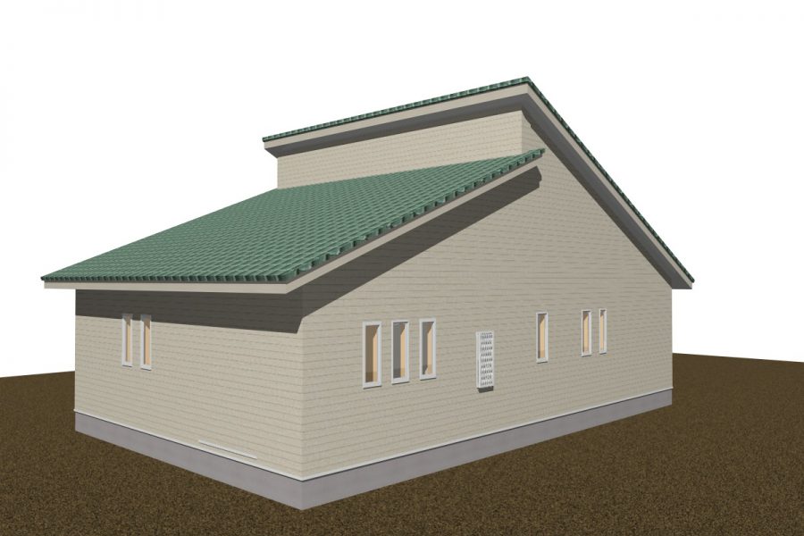 パース図　北東面