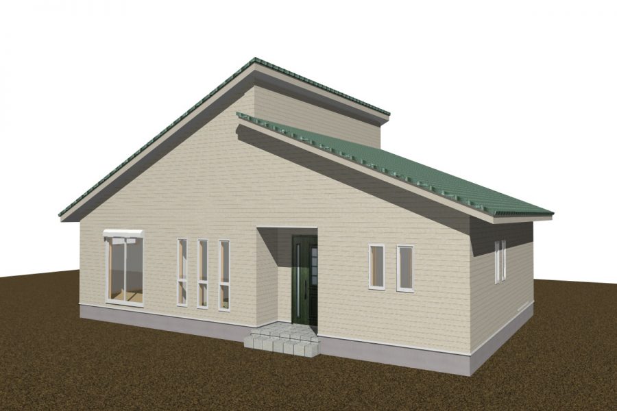 パース図　南東面