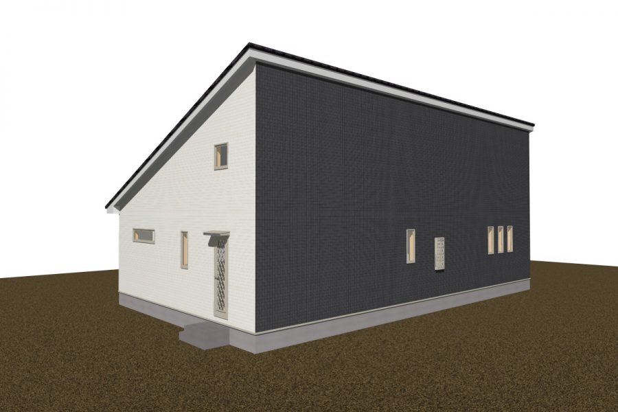 パース図　北東面