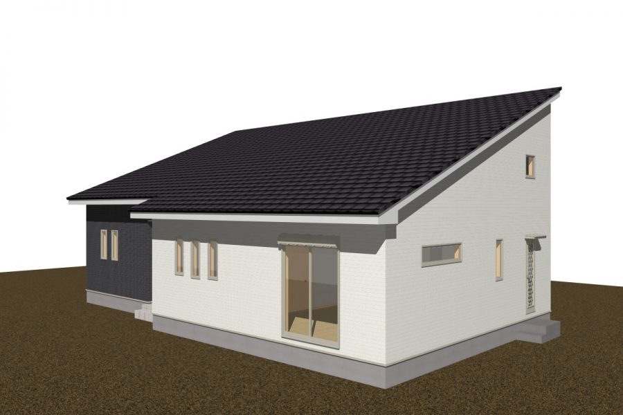 パース図　南東面