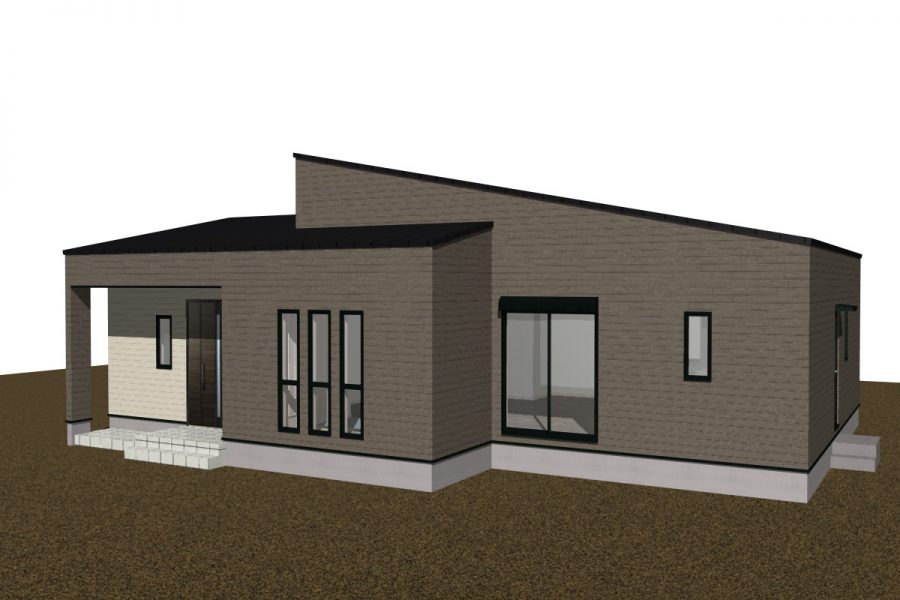 パース図　南東面