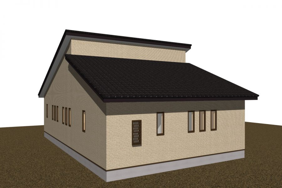 パース図　北東面