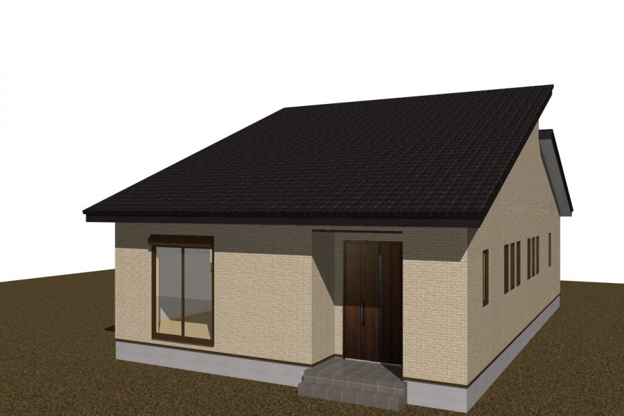 パース図　南東面