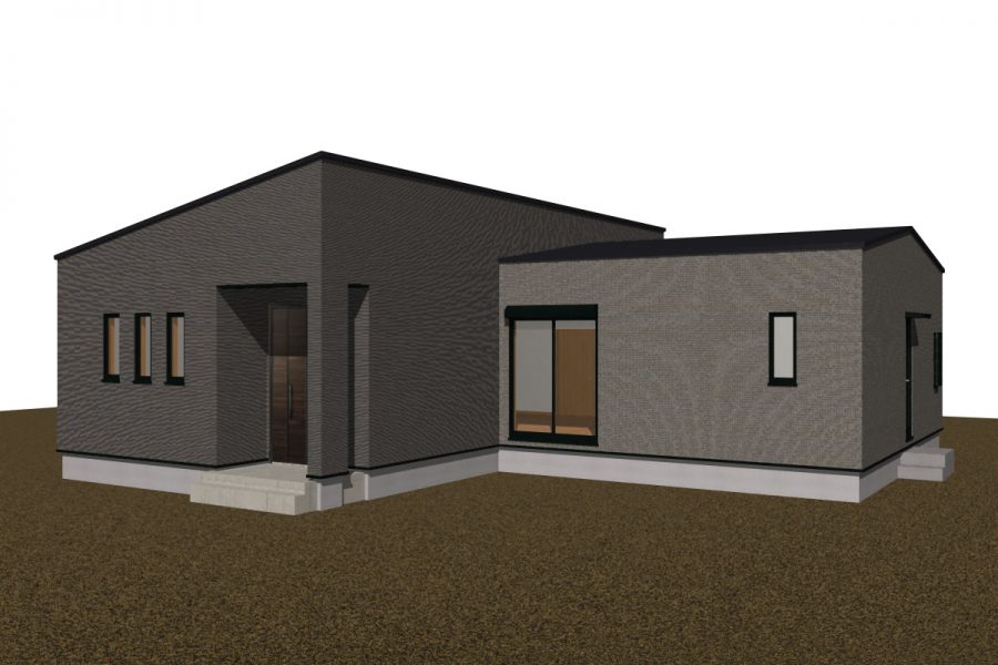 パース図　南東面