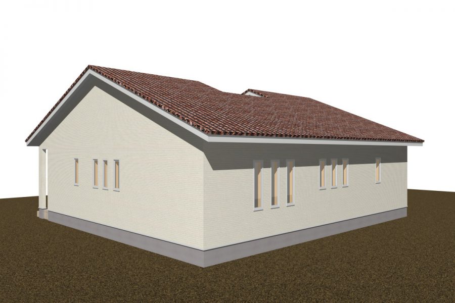 パース図　北東面