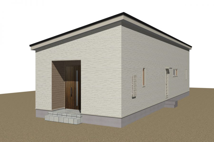 パース図　北東面