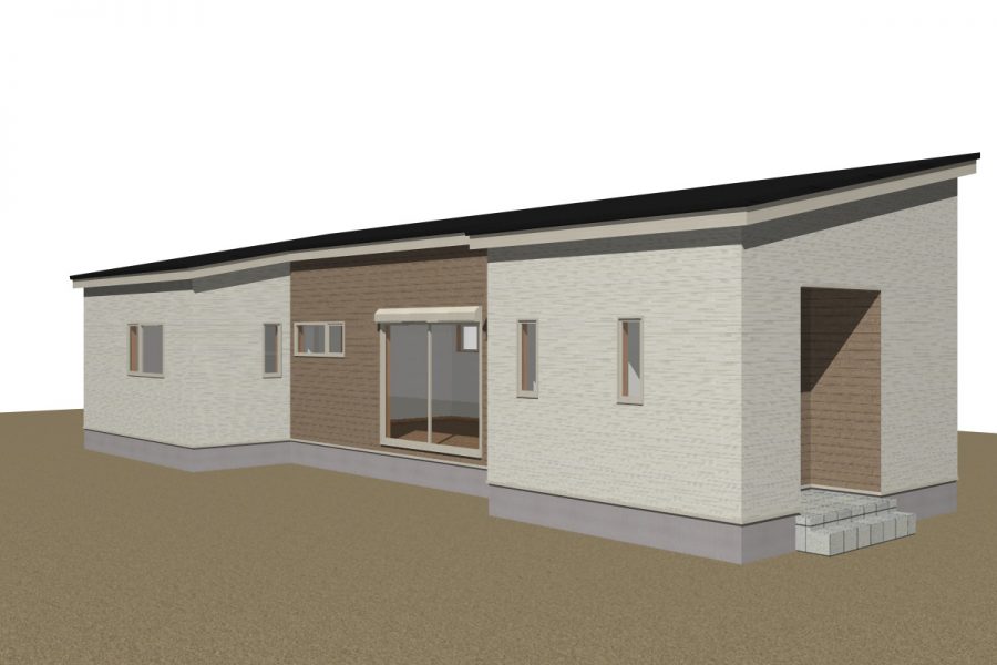 パース図　南東面