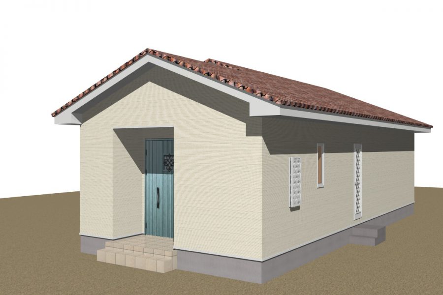パース図　北東面