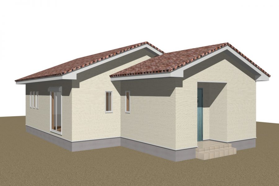 パース図　南東面