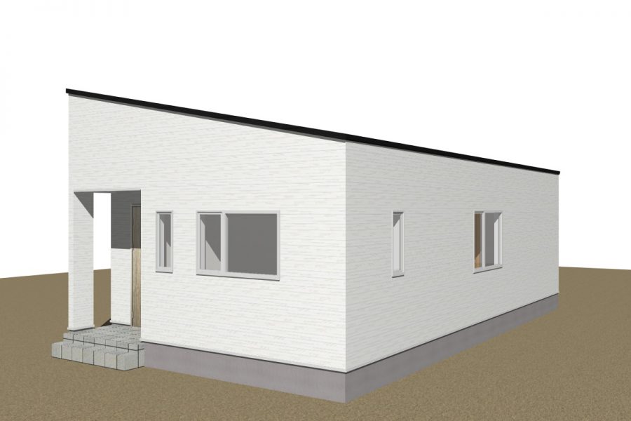 パース図　北東面