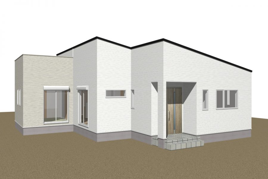 パース図　南東面