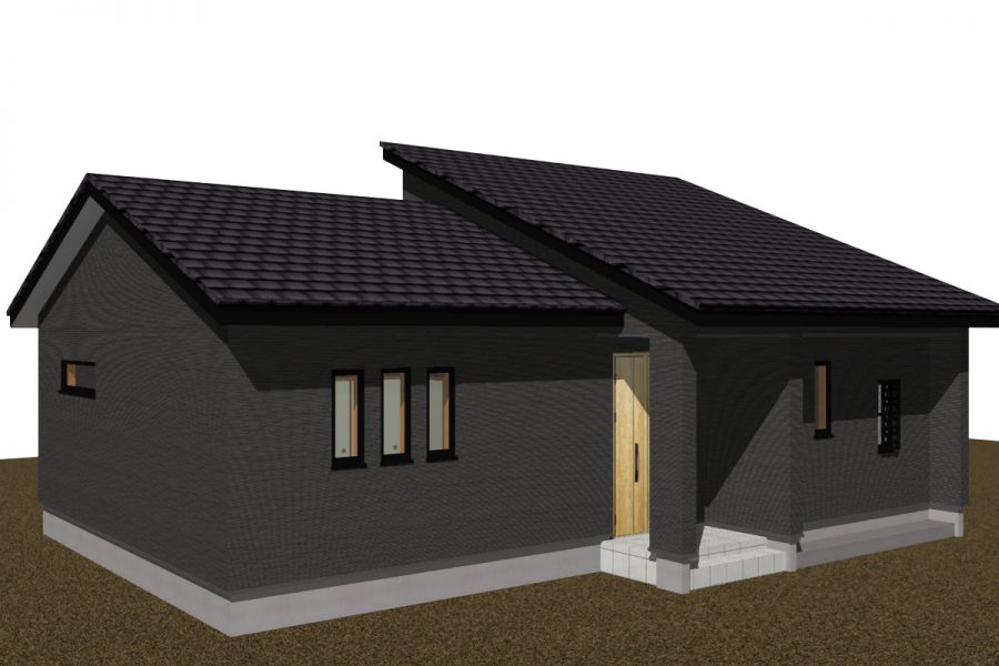 パース図　北東面