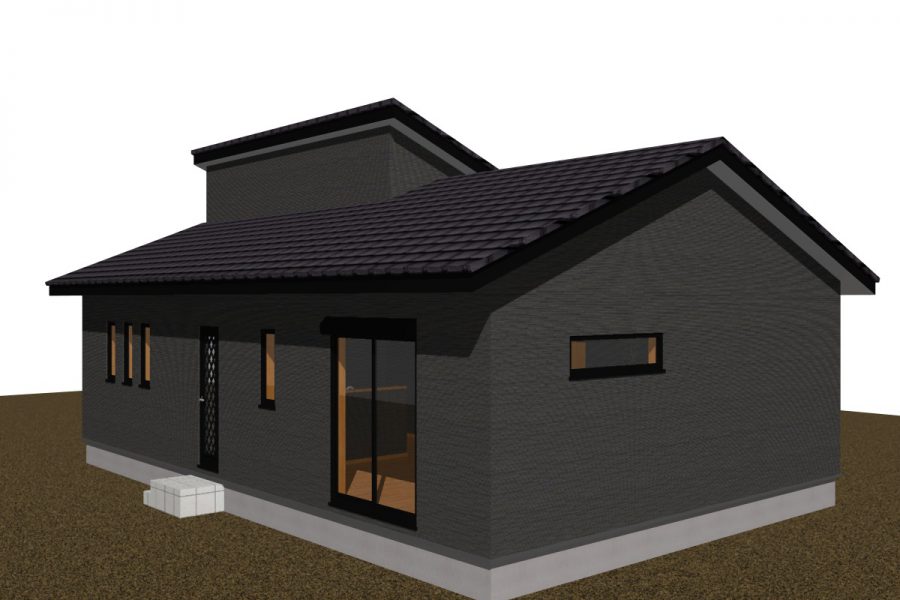 パース図　南東面