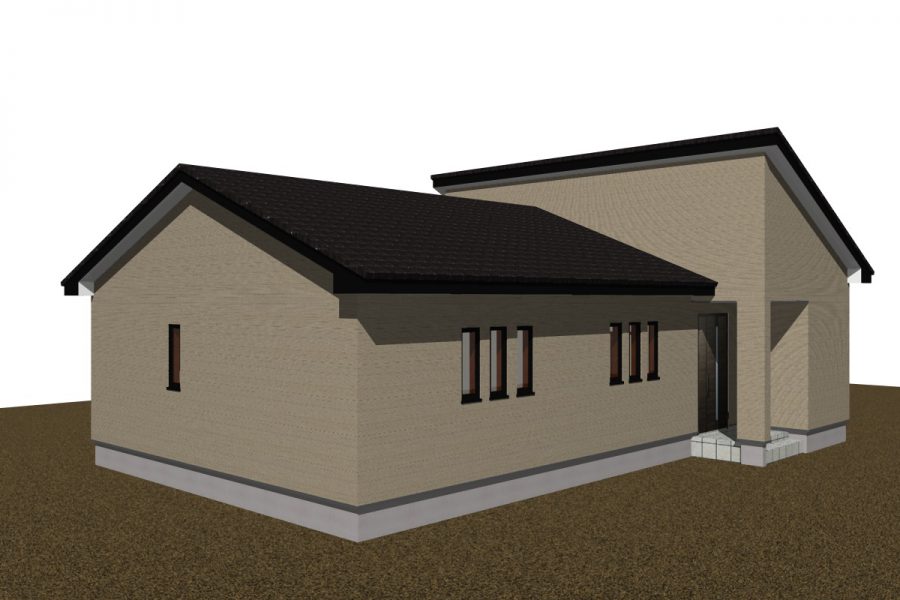 パース図　北東面