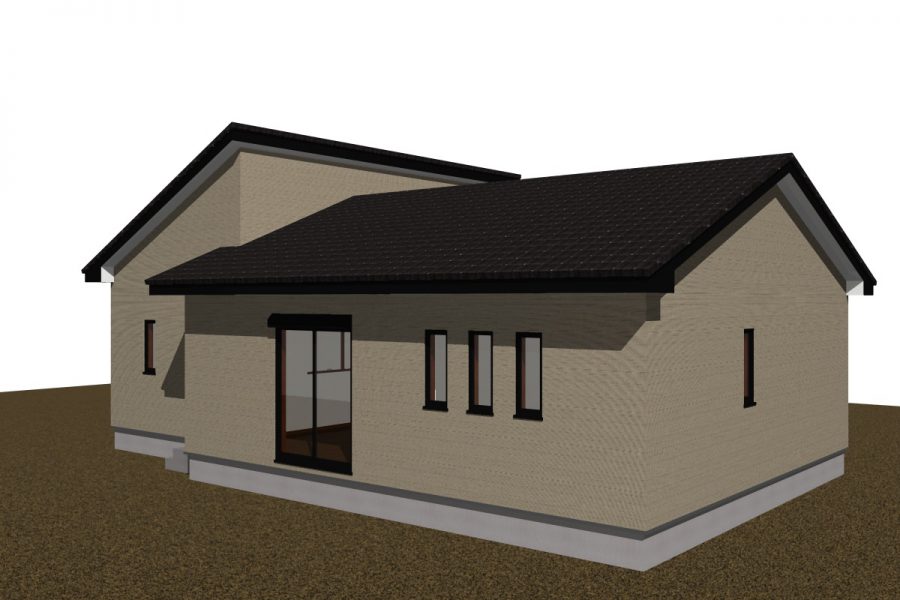 パース図　南東面