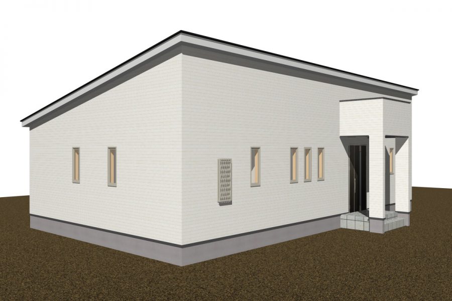 パース図　北東面