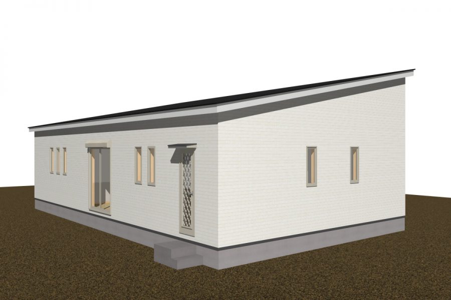 パース図　南東面