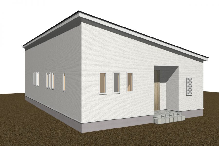 パース図　北東面