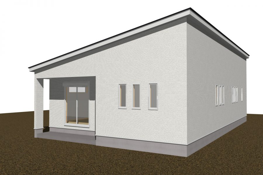 パース図　南東面
