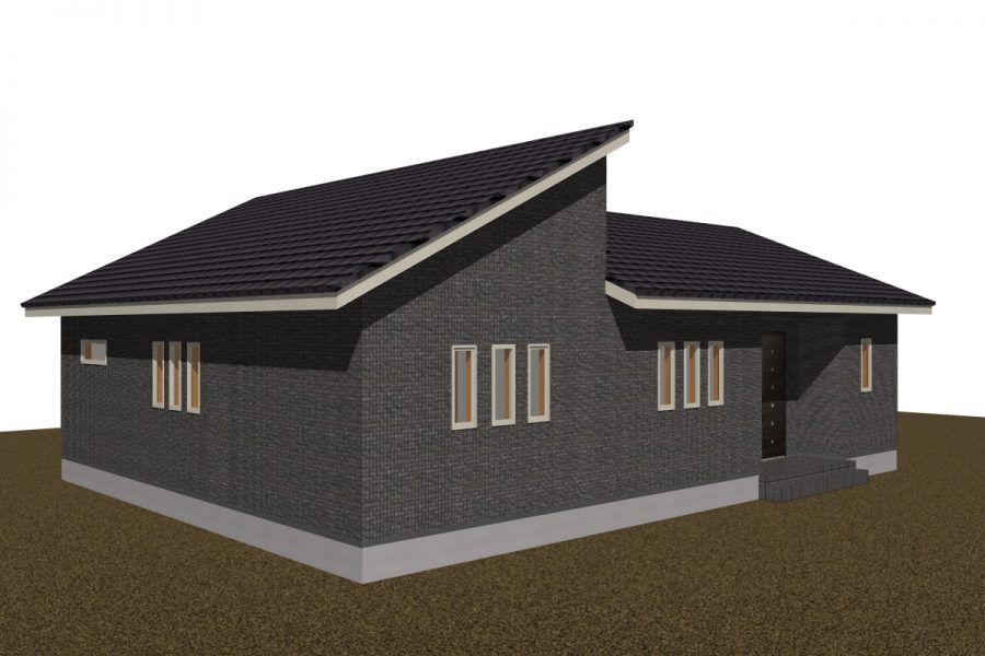 パース図　北東面